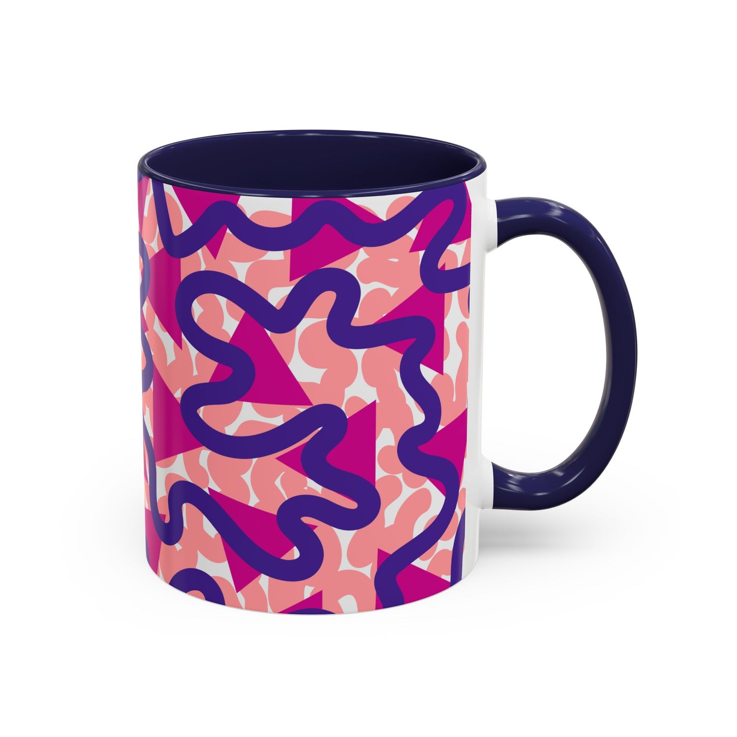 Taza de café abstracta (11, 15 oz)