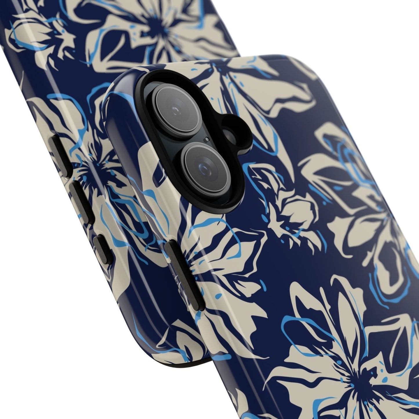 Blue Flor Tough Case