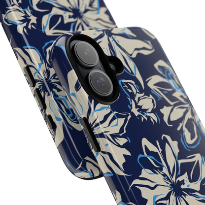 Blue Flor Tough Case