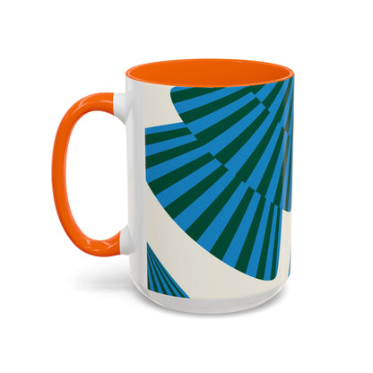 Taza de café navideña moderna (11, 15 oz)