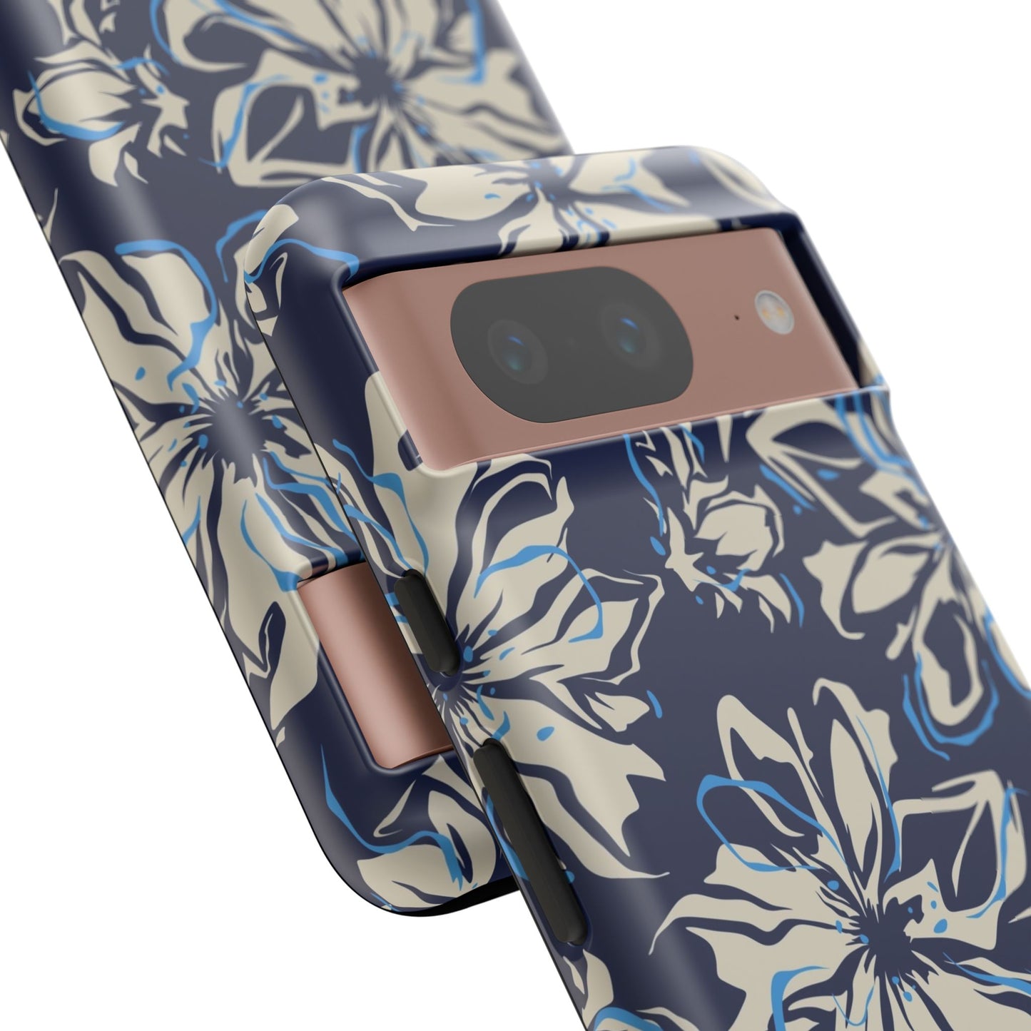 Blue Flor Tough Case