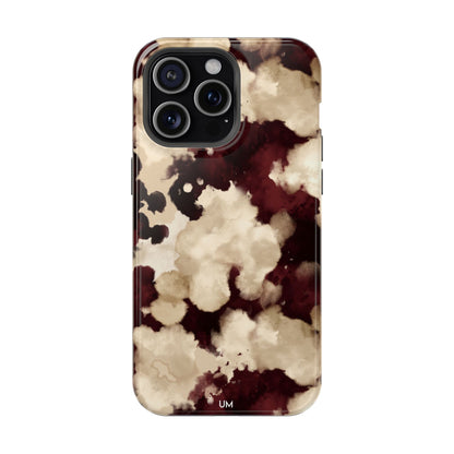 Marbled Burgundy