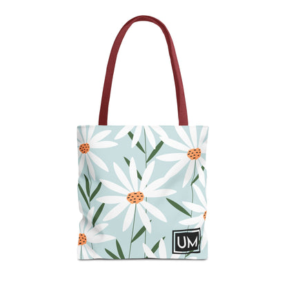 Bolso de mano con estampados florales llamativos (AOP)