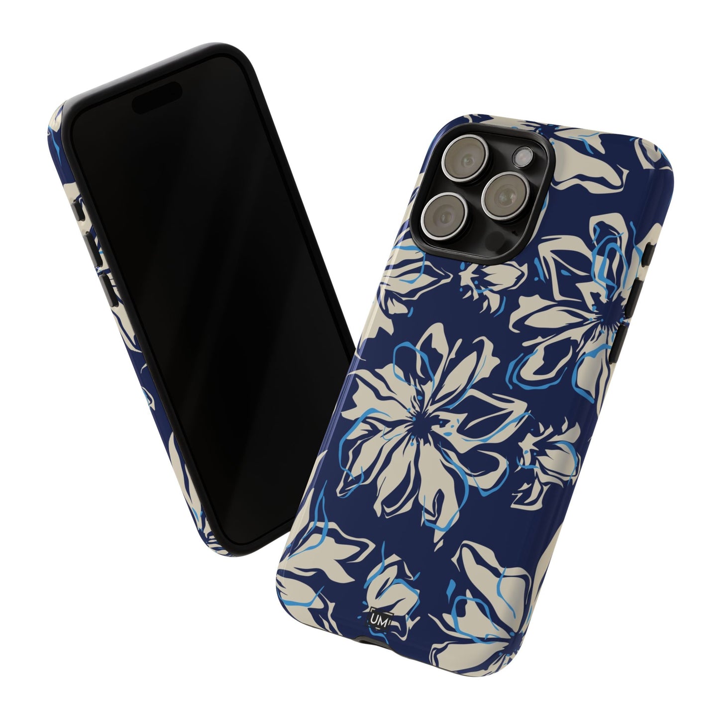 Blue Flor Tough Case