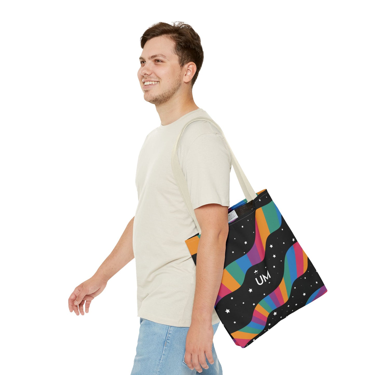 Checkrain Tote Bag (AOP)