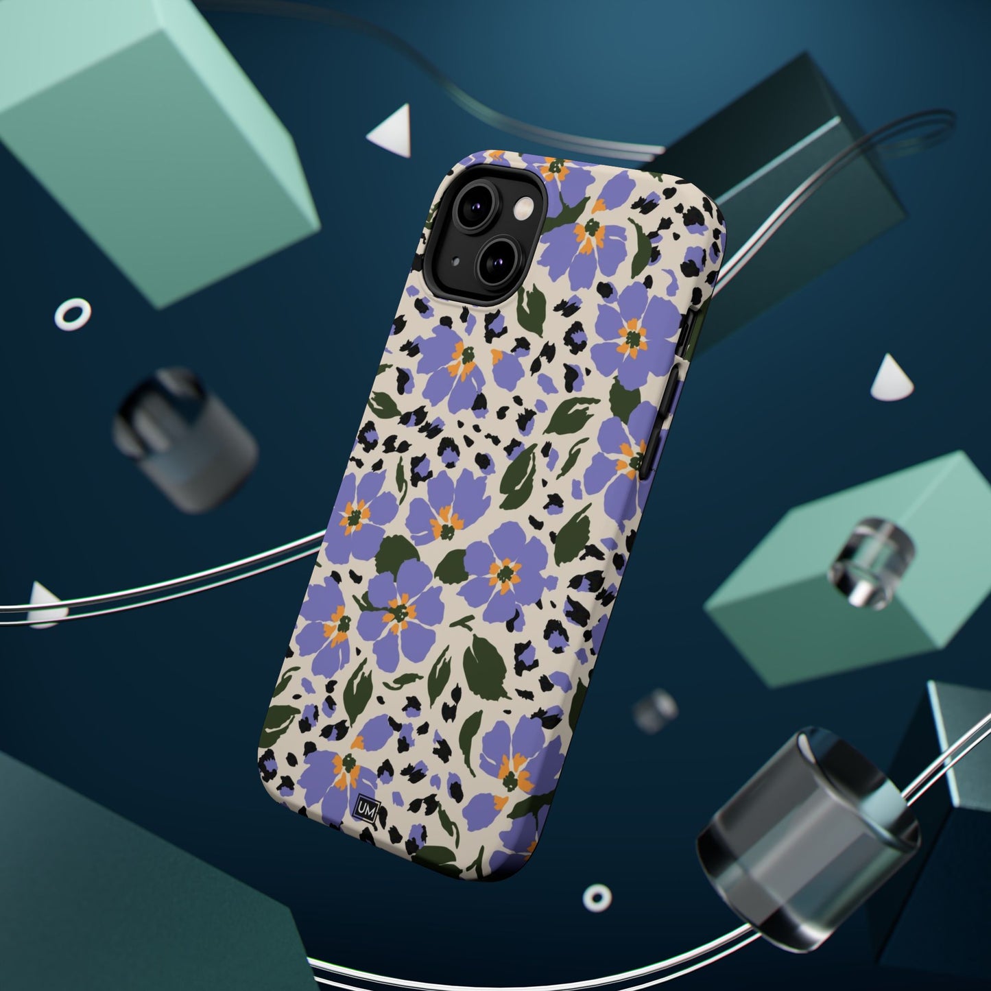 Floral Leopard