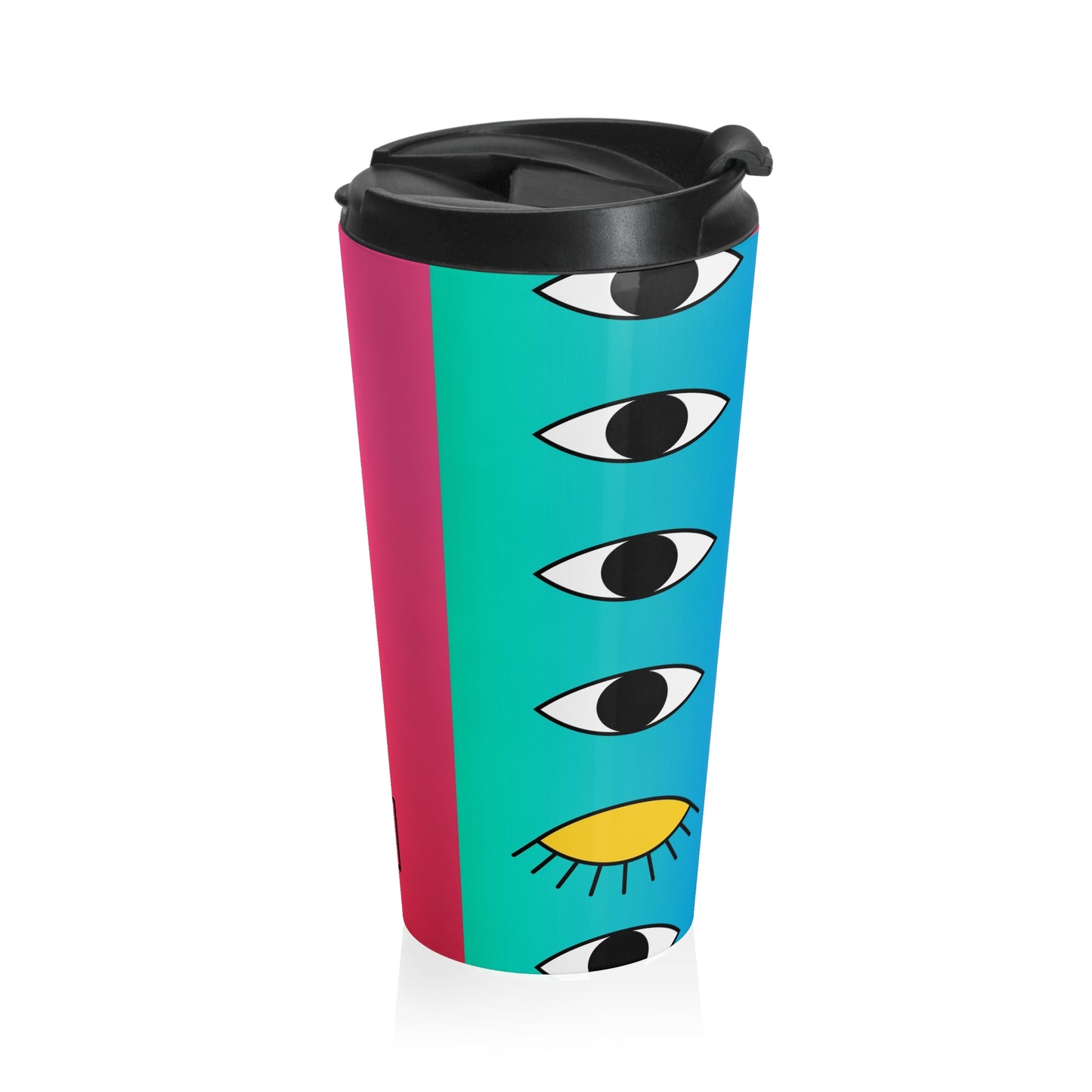 Vibrant  Stainless Steel Travel Mug