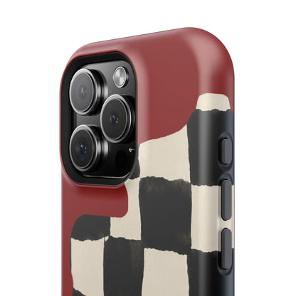 Checkerboard Red