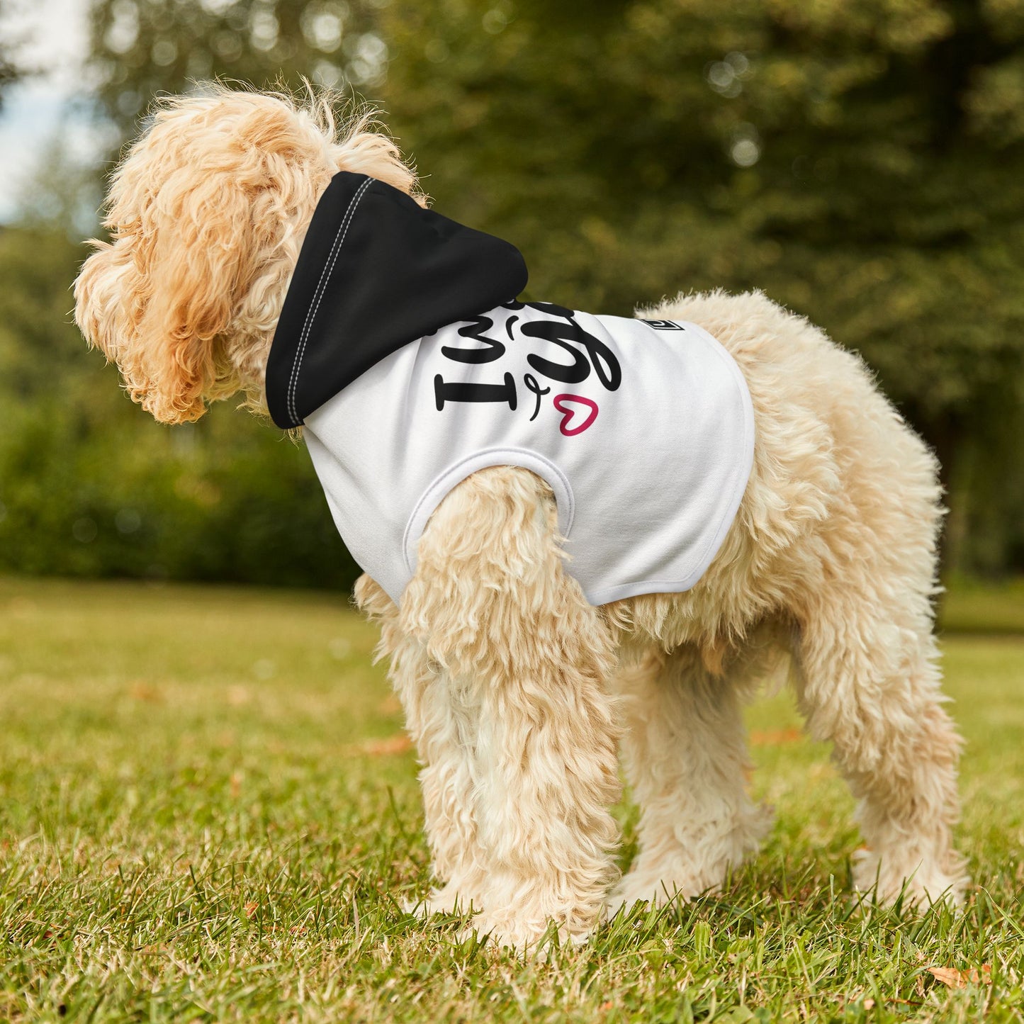 Sudadera con capucha para mascotas de la UM