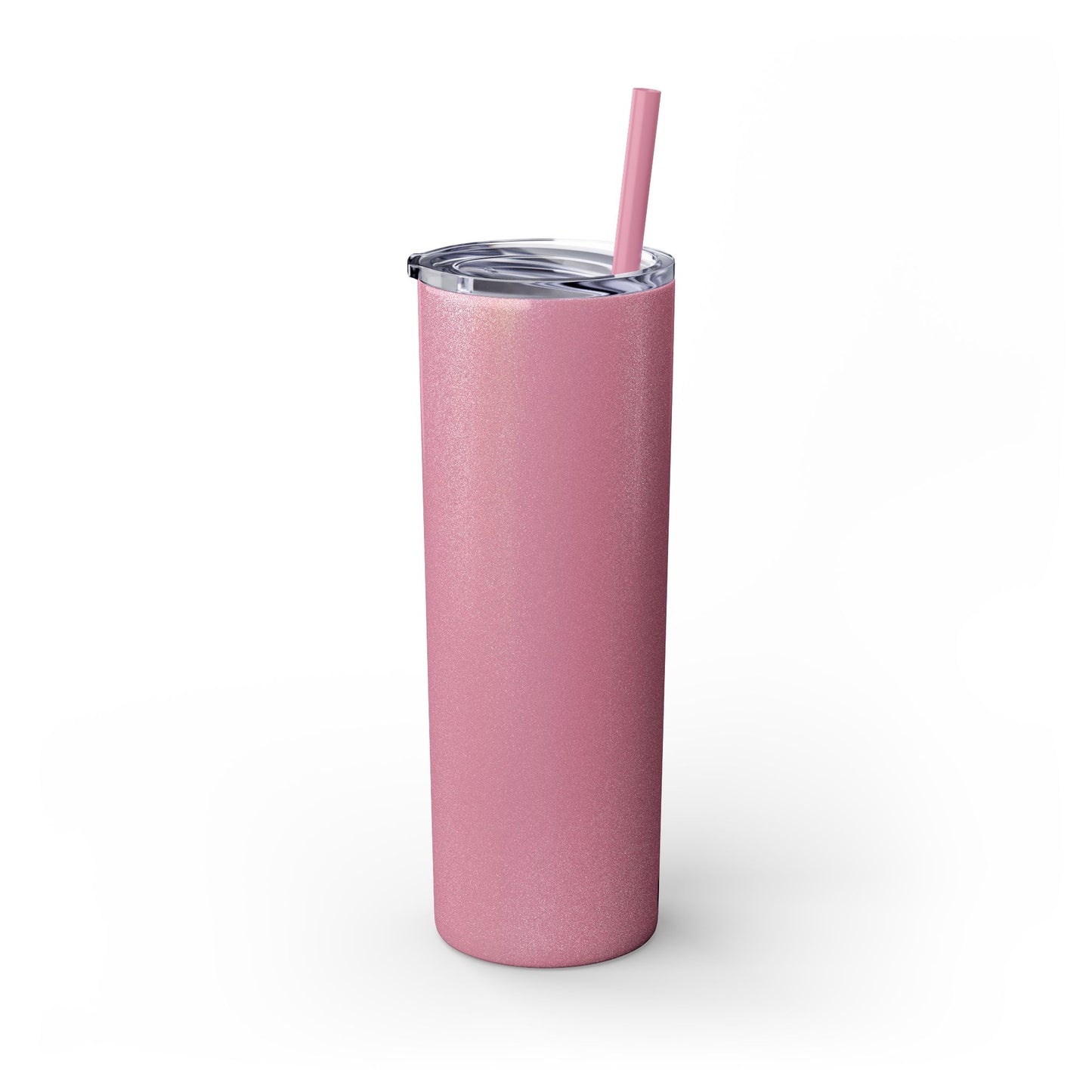 Plain Tumbler with Straw, 20oz