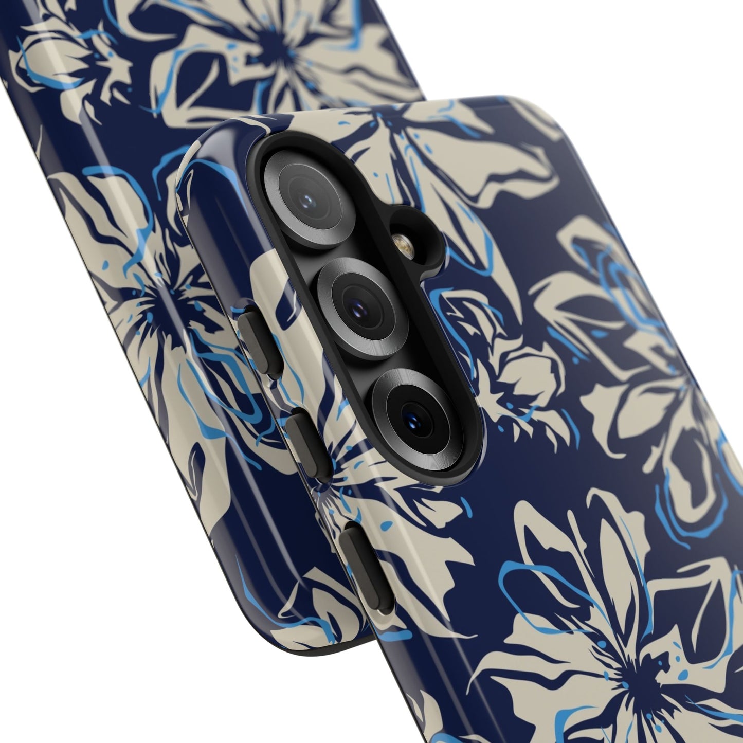 Blue Flor Tough Case