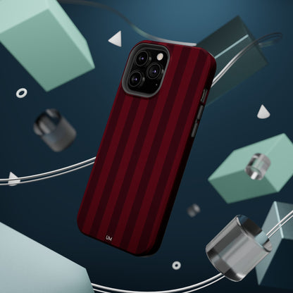 Bordeaux Pinstripe