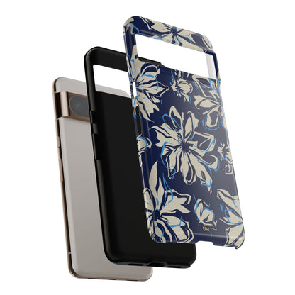Blue Flor Tough Case