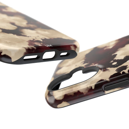 Marbled Burgundy