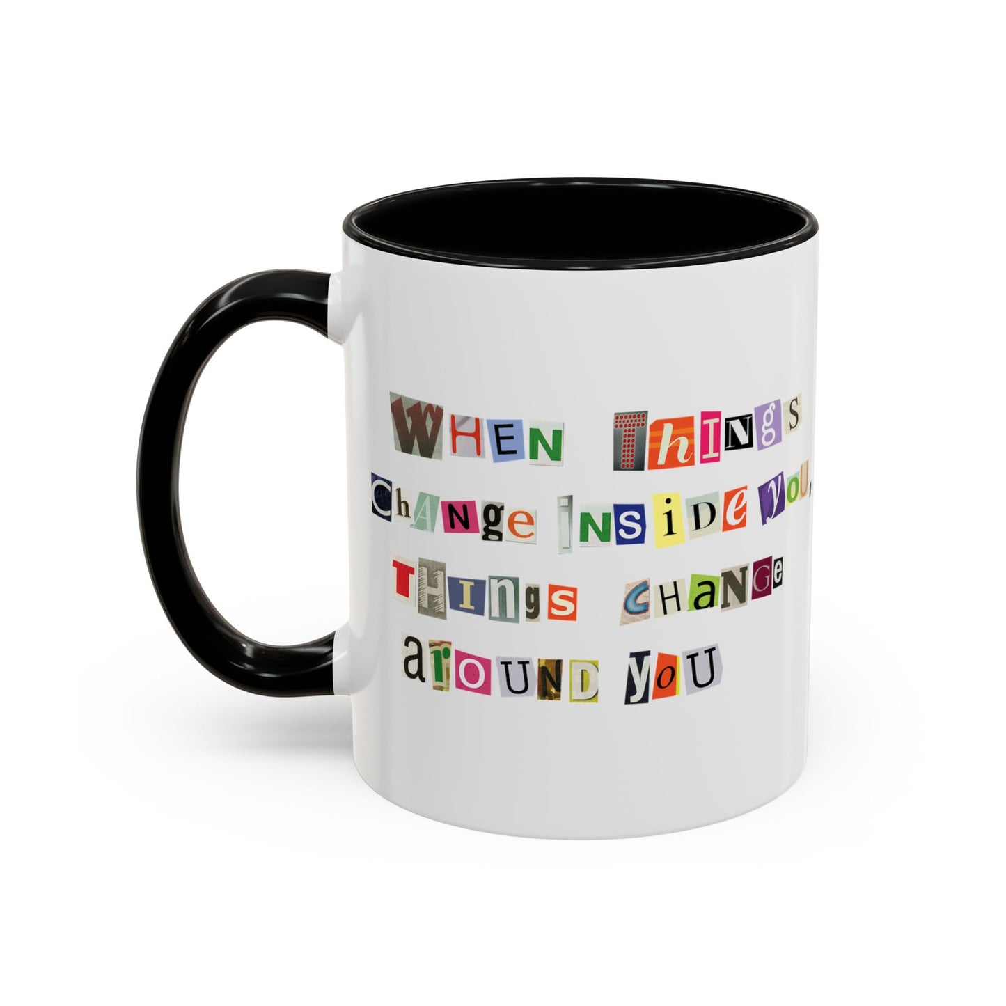 Taza de café Think Positive (11, 15 oz)