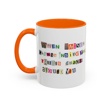 Taza de café Think Positive (11, 15 oz)