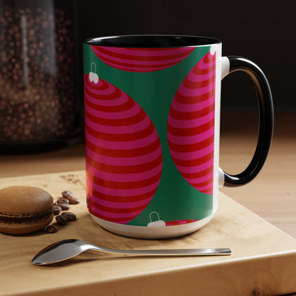 Taza de café navideña moderna (11, 15 oz)