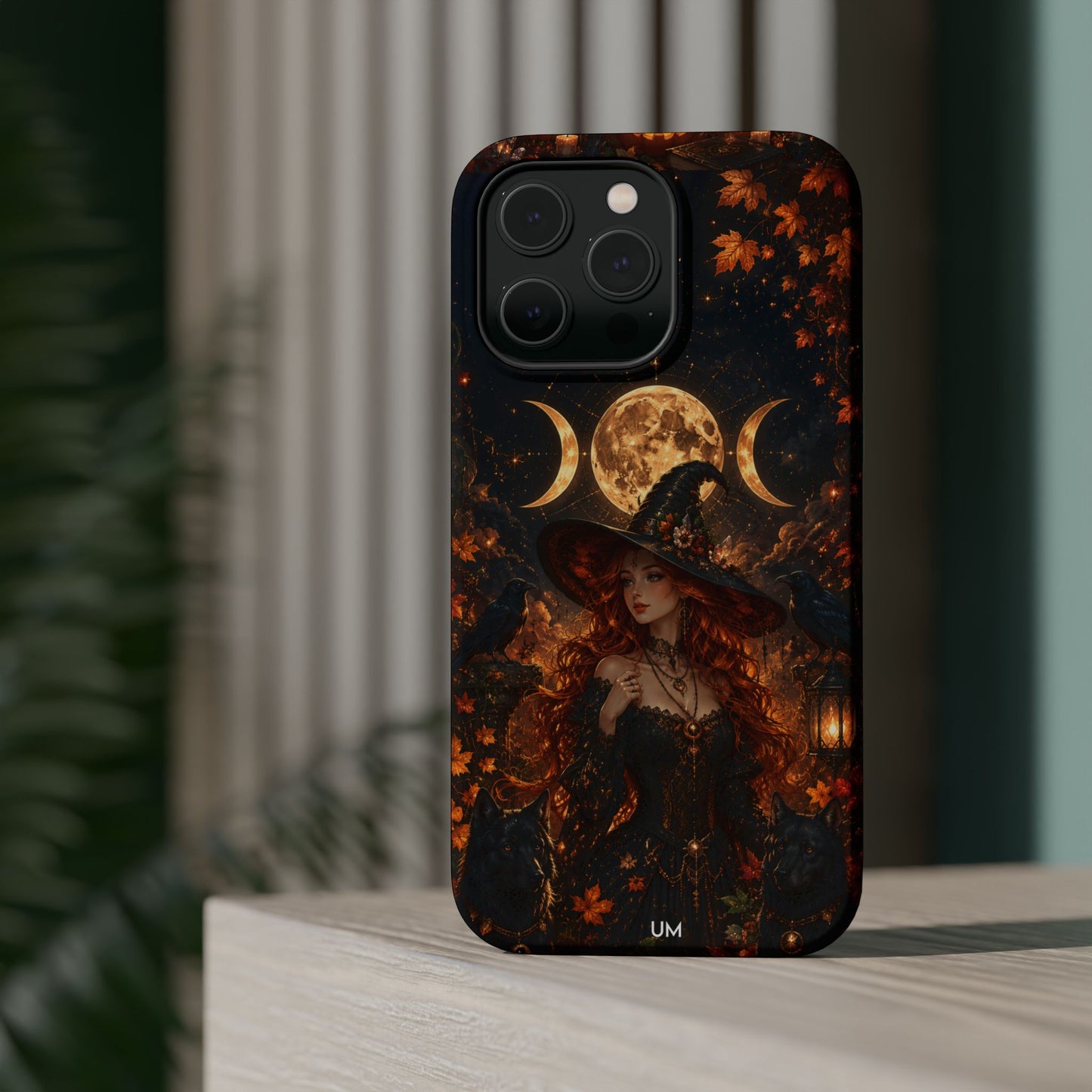 Witch Autumn Moon
