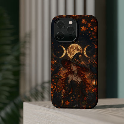 Witch Autumn Moon