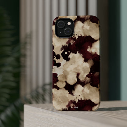 Marbled Burgundy