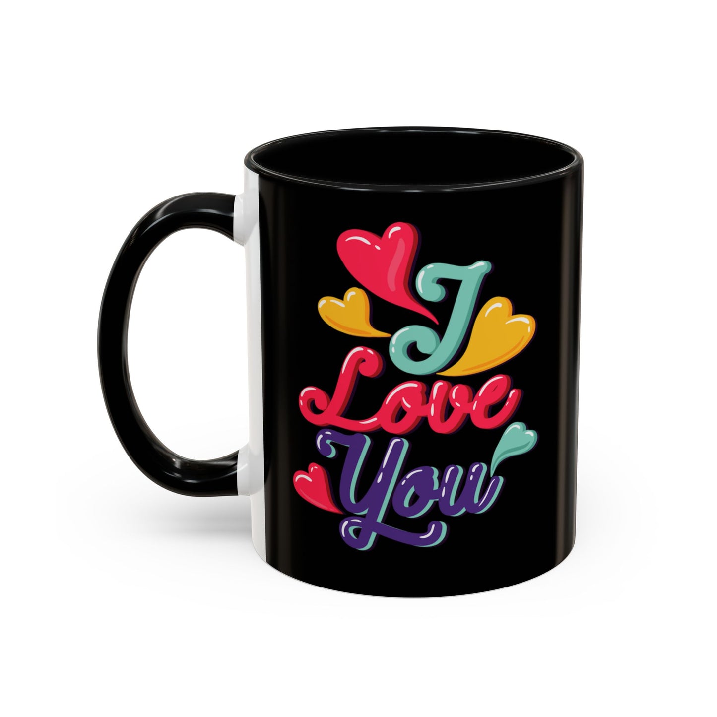 Taza de café con la frase "Te amo" (11, 15 oz)