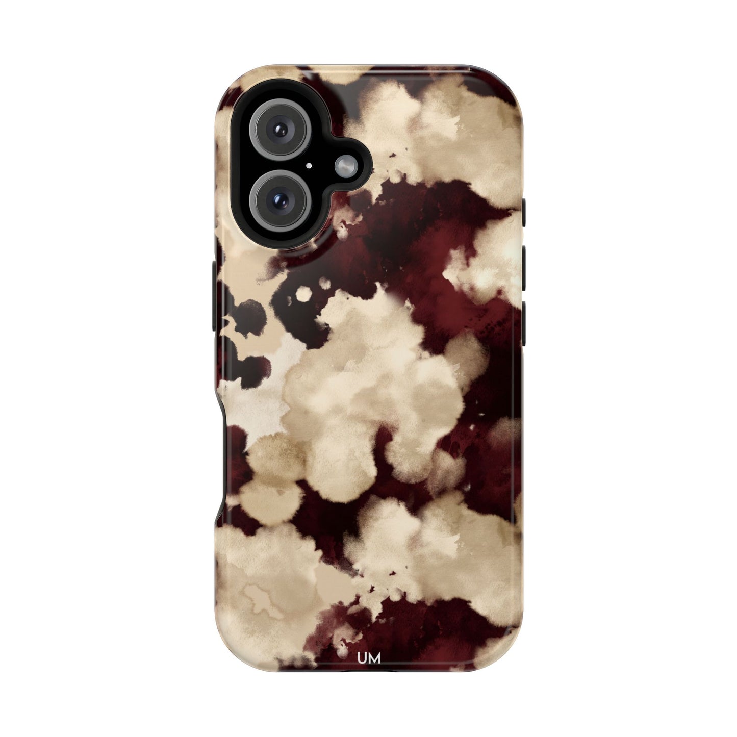 Marbled Burgundy