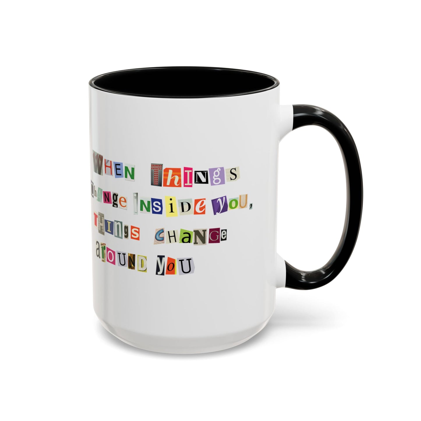 Taza de café Think Positive (11, 15 oz)