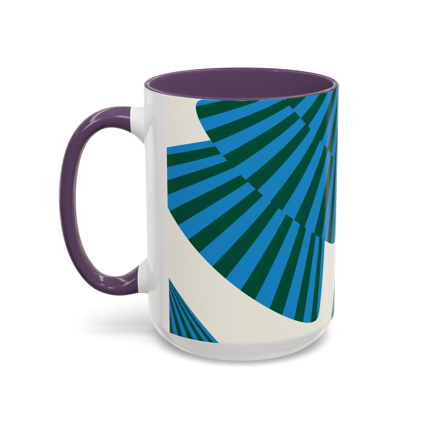 Taza de café navideña moderna (11, 15 oz)