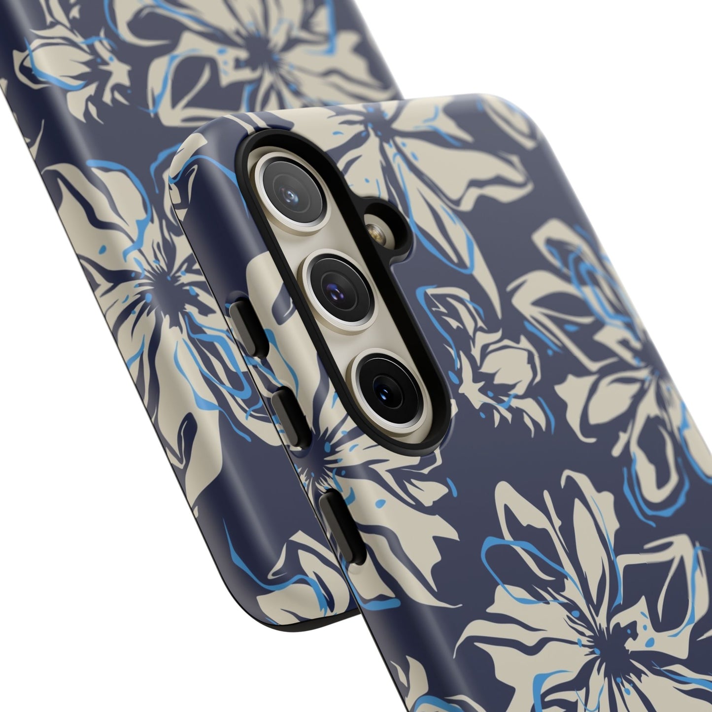 Blue Flor Tough Case