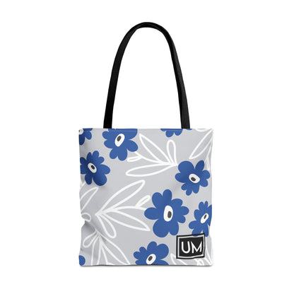 Bolso de mano con estampados florales llamativos (AOP)