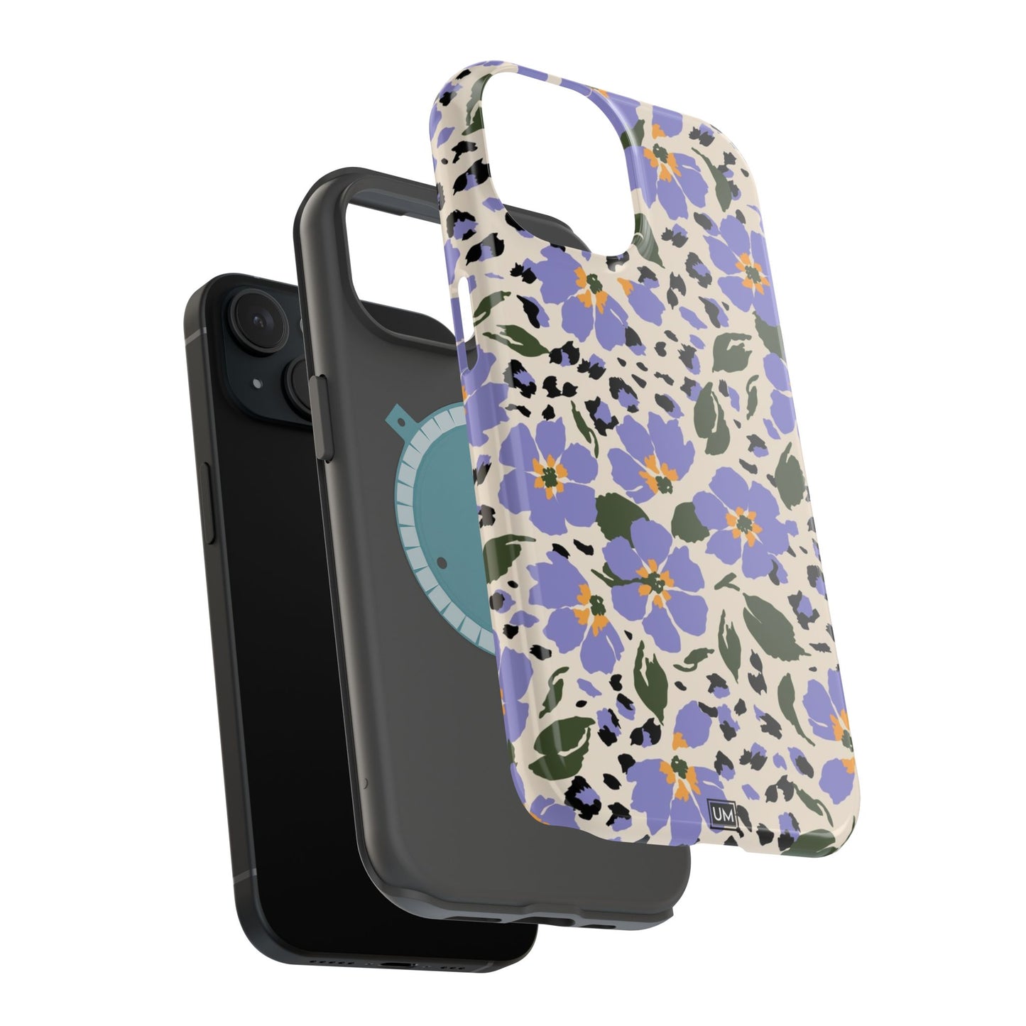 Floral Leopard