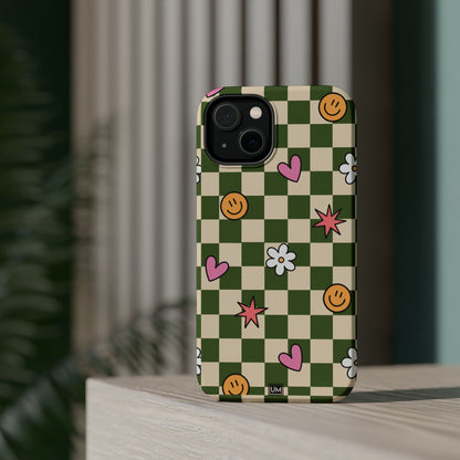 Checkerboard Smiley