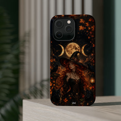 Witch Autumn Moon