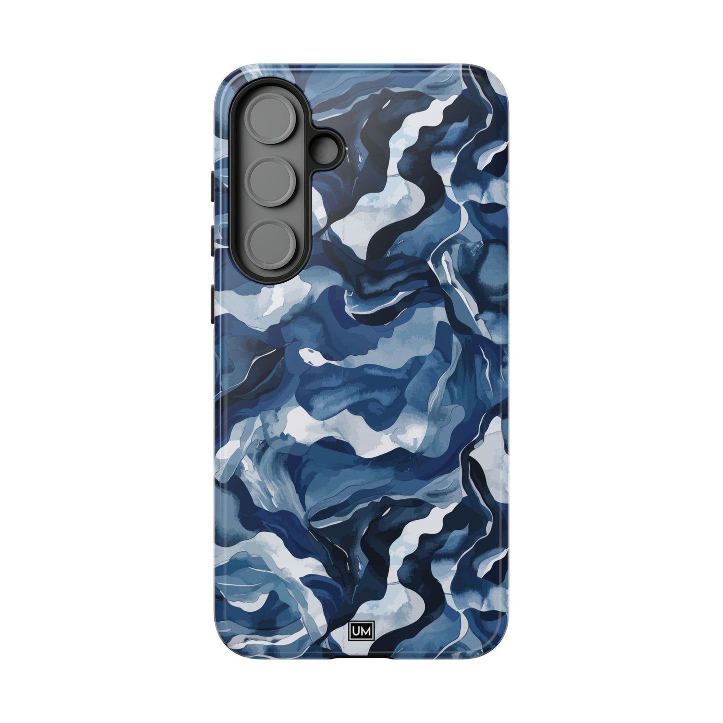 Estuche resistente azul marino