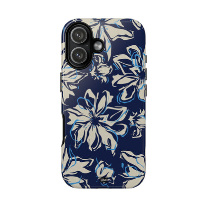 Blue Flor Tough Case