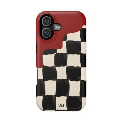 Checkerboard Red