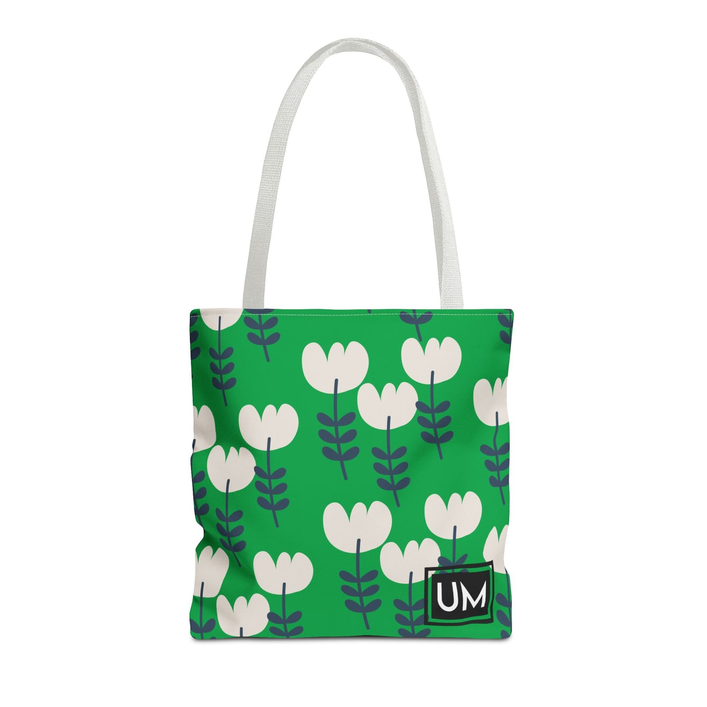 Bolso de mano con estampados florales llamativos (AOP)