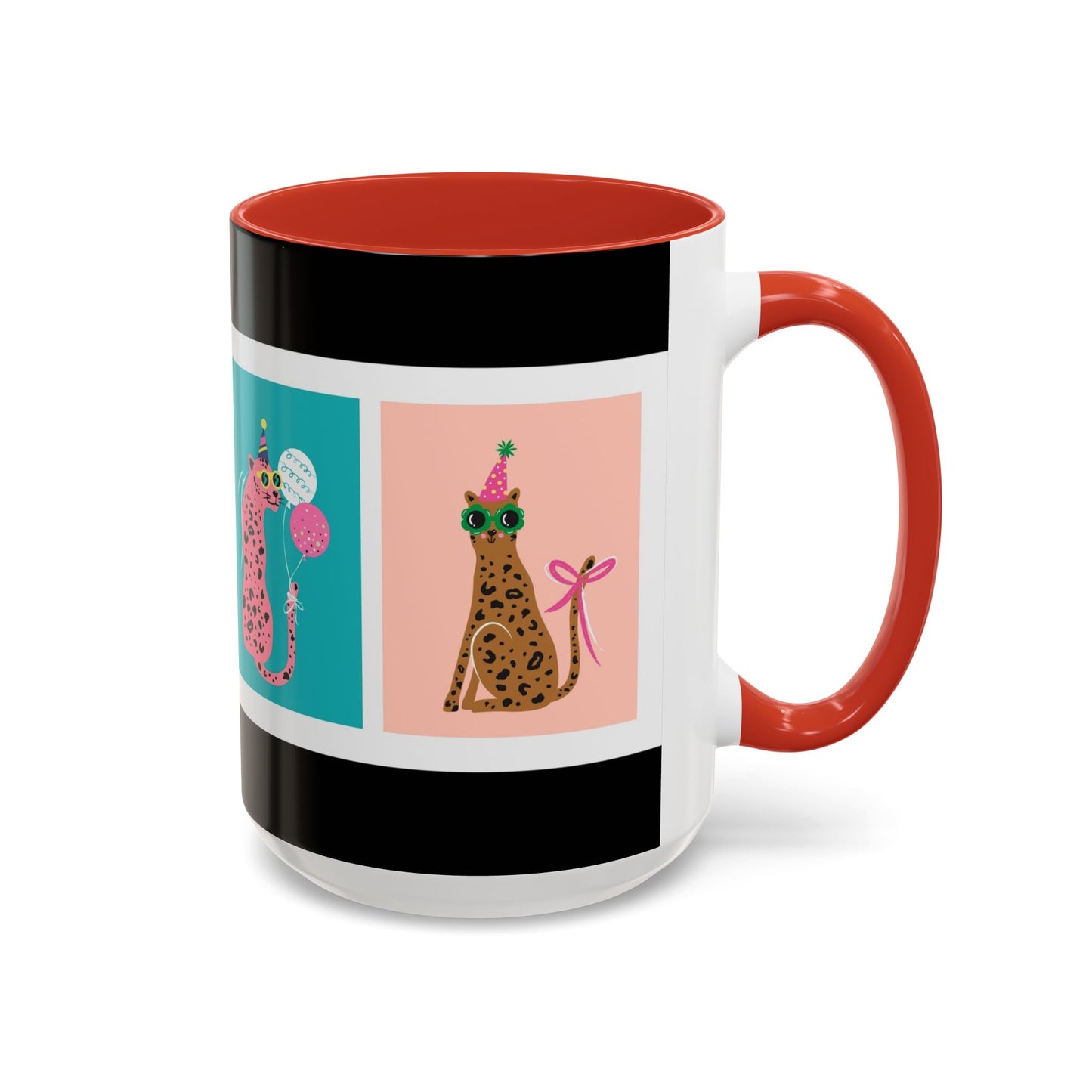 Taza de café con estampado animal (11, 15 oz)