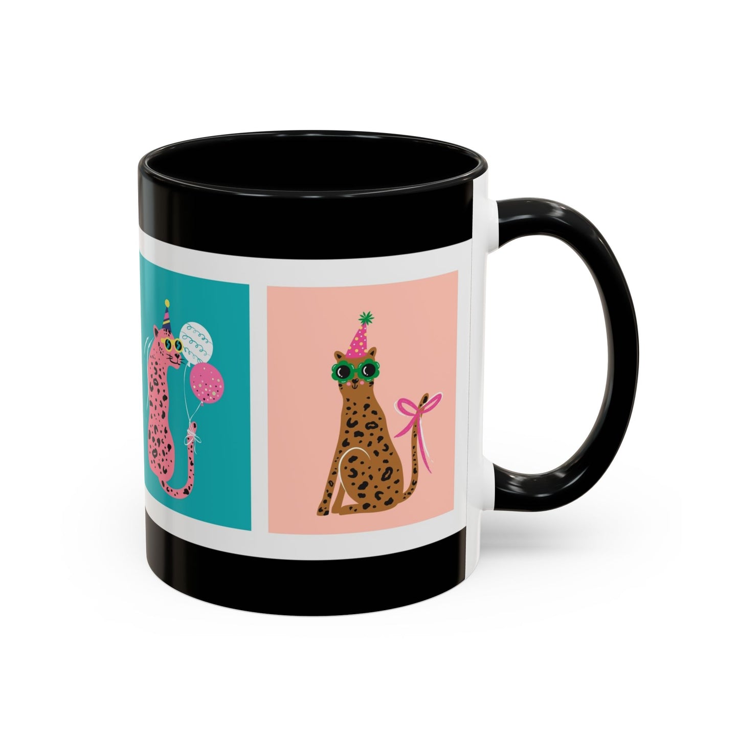 Taza de café con estampado animal (11, 15 oz)