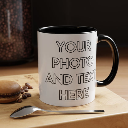 Taza de café personalizada (11, 15 oz)