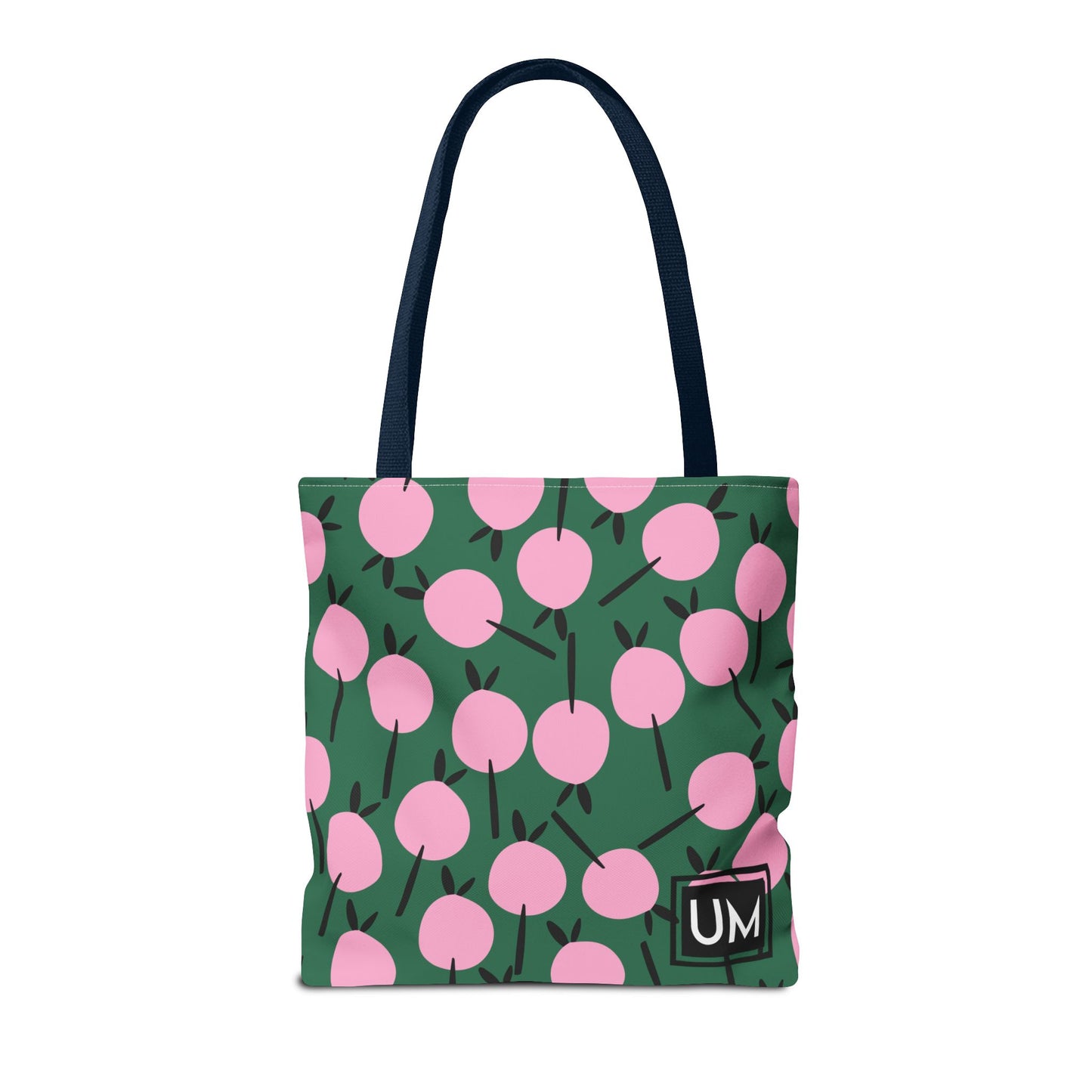 Bolso de mano con estampados florales llamativos (AOP)