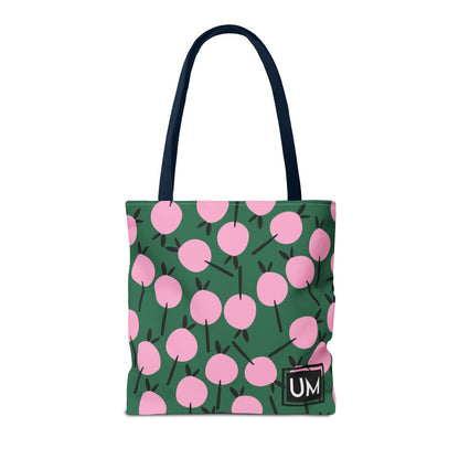 Bolso de mano con estampados florales llamativos (AOP)