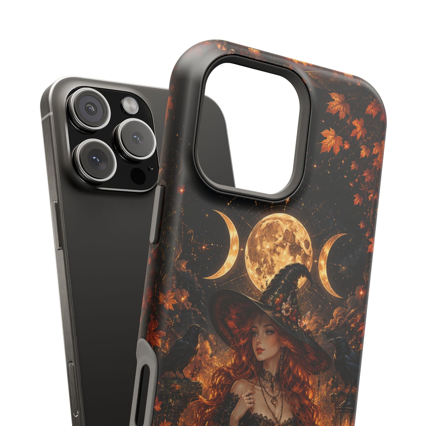 Witch Autumn Moon
