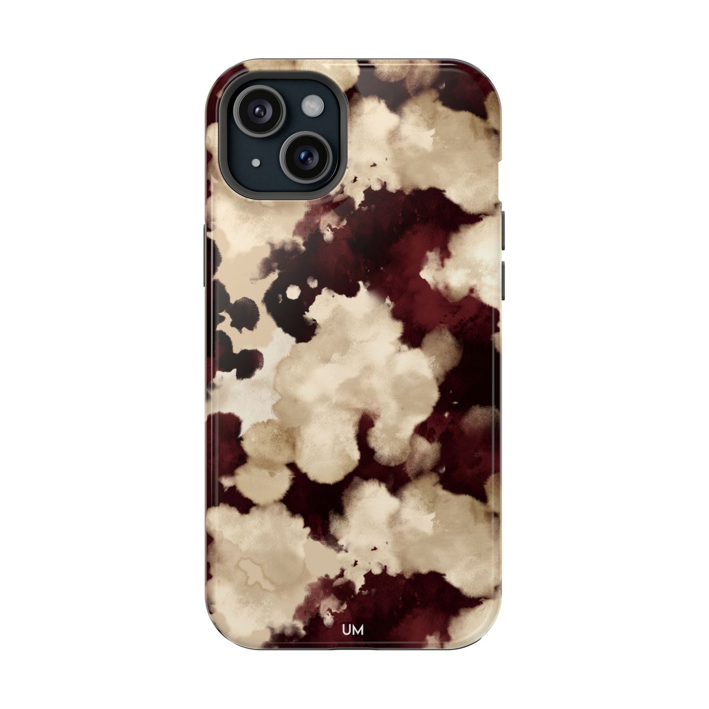 Marbled Burgundy