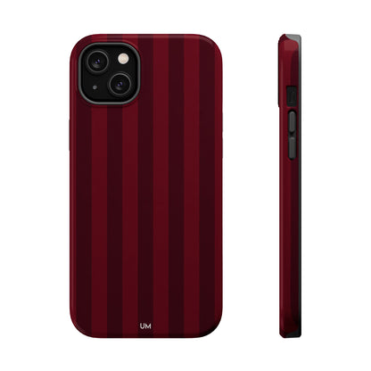 Bordeaux Pinstripe