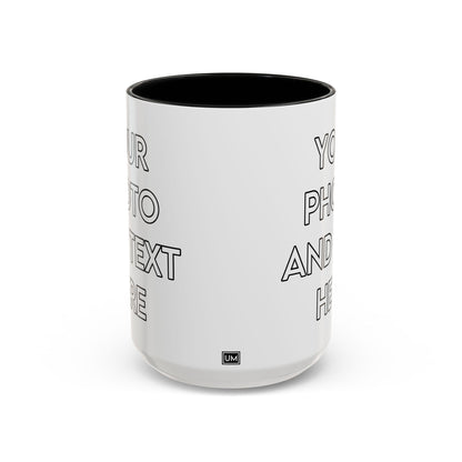 Taza de café personalizada (11, 15 oz)