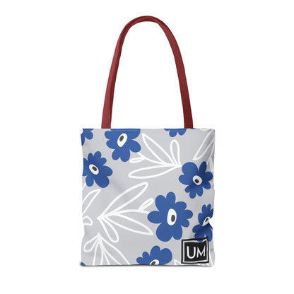 Bolso de mano con estampados florales llamativos (AOP)