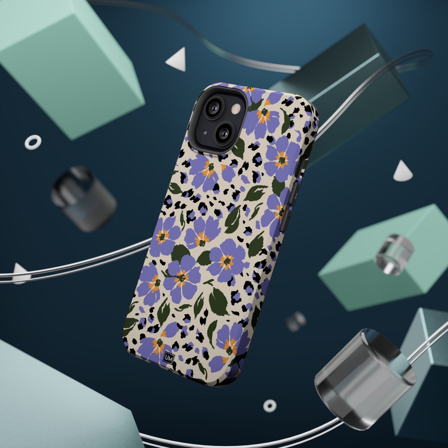 Floral Leopard