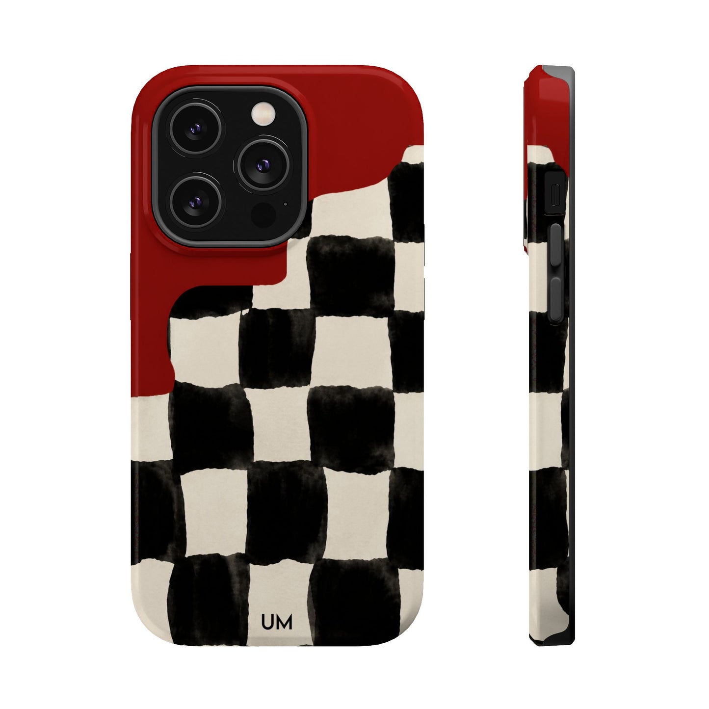 Checkerboard Red