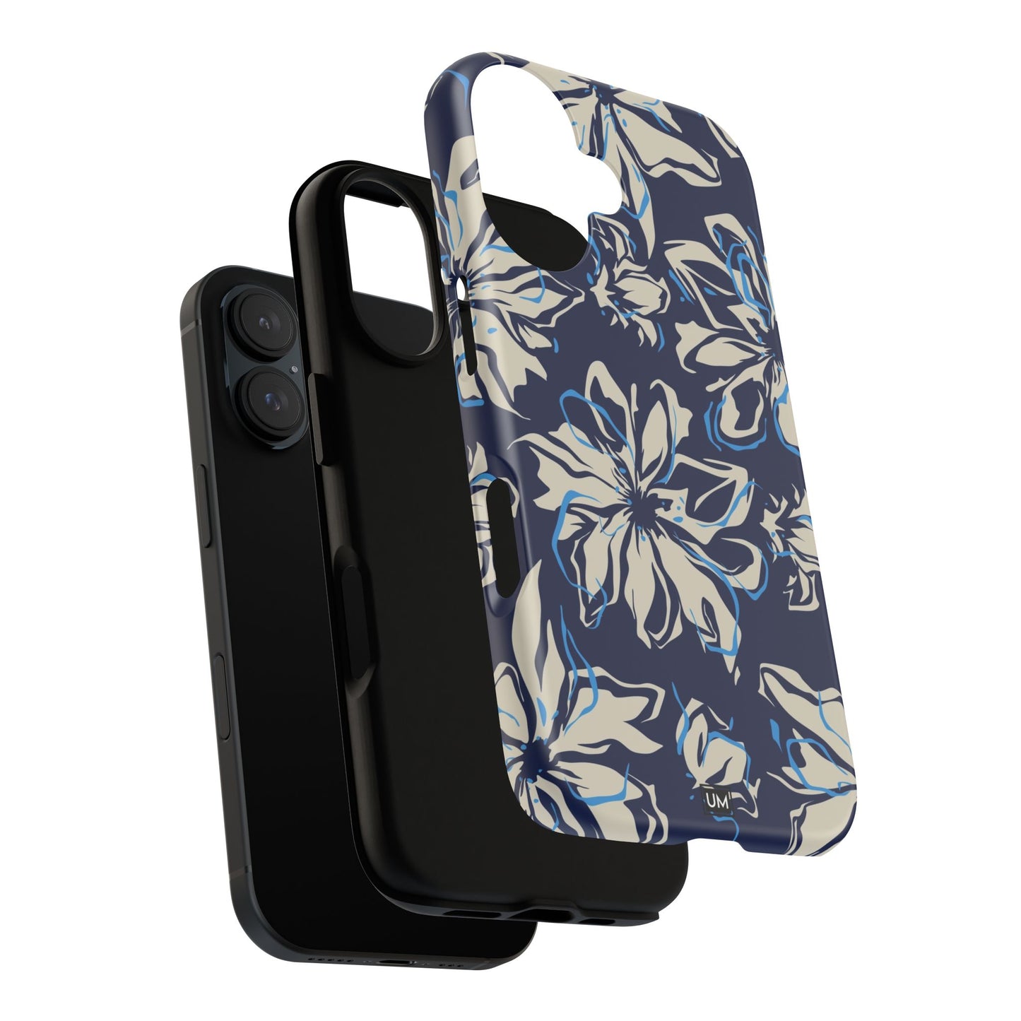 Blue Flor Tough Case